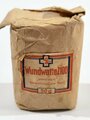 Pack " 50g Wundwatte" Herstellungsjahr 1942