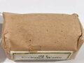 Pack " 100g Verbandwatte" Herstellungsjahr 1943