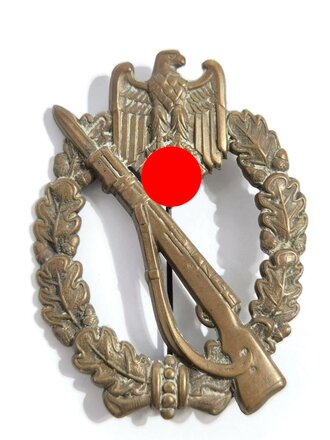 Infanterie- Sturmabzeichen in Bronze, Hohlprägung,...