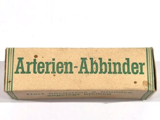 "Arterien Abbinder" aus der Zeit des 2.Weltkrieg in der originalen Umverpackung