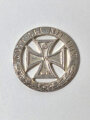 1. Weltkrieg, Patriotrisches Abzeichen, "Gott sei mit uns, mittig Eisernes Kreuz 1914 " Durchmesser 22mm