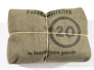 Verbandpäckchen Wehrmacht für die Feldbluse. Kleines Modell datiert 1940