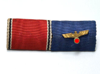 2er Bandspange, Anschlussmedaille 13. März 1938, Deinstauszeichnung Wehrmacht 12 Jahre