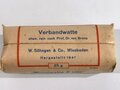 Pack " Verbandwatte" datiert 1941