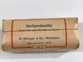 Pack " Verbandwatte" datiert 1941