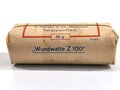 Pack " Verbandwatte" datiert 1941