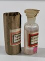 Flasche  " Salmiakgeist " in Umverpackung datiert 1941, gehört so in die Luftschutz Hausapotheke