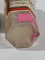 Flasche  " Salmiakgeist " in Umverpackung datiert 1941, gehört so in die Luftschutz Hausapotheke