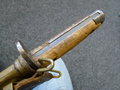 US Army WWI, Bolo knife in hard to find metal scabbard. Untouched example