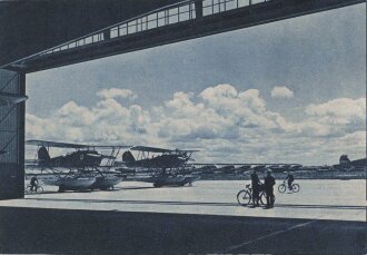 Ansichtskarte Luftwaffe "Flughafen an der Ostsee" - Der Adler die große Luftwaffen-Illustrierte