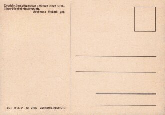 Ansichtskarte Luftwaffe "Deutsche Kampfflugzeuge zerstören einen feindlichen Eisenbahnknotenpunkt" - Der Adler die große Luftwaffen-Illustrierte