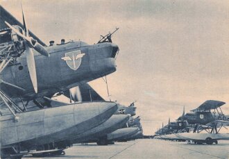 Ansichtskarte Luftwaffe "In Reih und Glied" - Der Adler die große Luftwaffen-Illustrierte