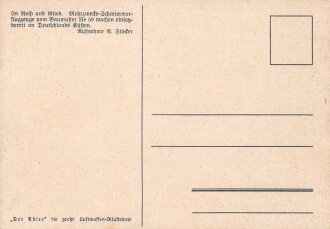 Ansichtskarte Luftwaffe "In Reih und Glied" -...