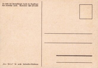 Ansichtskarte Luftwaffe "So sieht der Kampfflieger...