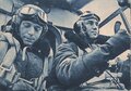 Ansichtskarte Luftwaffe "Beobachter und Flugzeugführer" - Der Adler die große Luftwaffen-Illustrierte