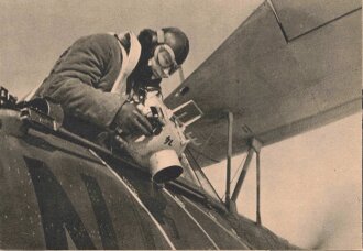 Ansichtskarte Luftwaffe "Der Nahaufklärer über seinem Ziel" - Der Adler die große Luftwaffen-Illustrierte