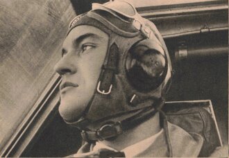 Ansichtskarte Luftwaffe "Das Gesicht des deutsche Fliegers" - Der Adler die große Luftwaffen-Illustrierte