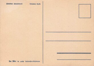 Ansichtskarte Luftwaffe "Flaksoldat abwehrbereit!" - Der Adler die große Luftwaffen-Illustrierte