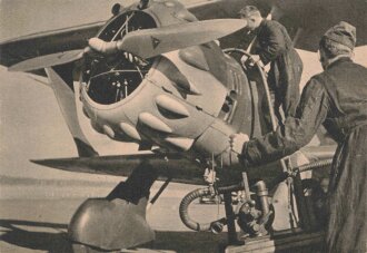 Ansichtskarte Luftwaffe "Verantwortungsvoller Dienst" - Der Adler die große Luftwaffen-Illustrierte