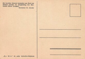 Ansichtskarte Luftwaffe "Ein deutscher General...