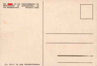 Ansichtskarte Luftwaffe "Der Führer mit den...