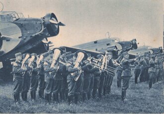 Ansichtskarte Luftwaffe "Musikkorps der...