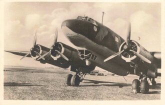Ansichtskarte Luftwaffe "Der viermotorige...