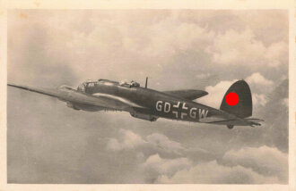 Ansichtskarte Luftwaffe "Heinkel-Kampfflugzeug He...