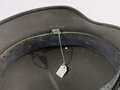 Heer, Stahlhelm Modell 1940. Originallack leicht rauh, Ring und Nieten original verbaut. EF66