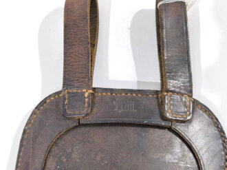 1.Weltkrieg, Spaten Modell 1898 in Tasche, diese gestempelt " TDIII"  ungereinigtes Stück