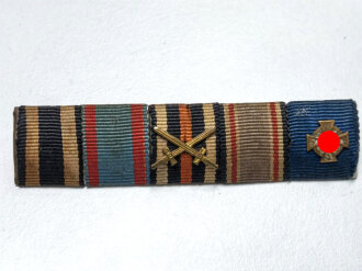 5er Bandspange eines tapferen Soldaten des 1. Weltkriegs,...