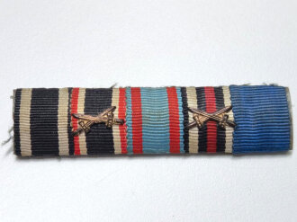 5er Bandspange eines Hessischen Soldaten im 1. Weltkrieg, Breite 73mm