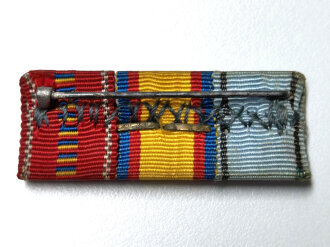 3er Bandspange, Auszeichnung für Mannhaftigkeit, Rumänien, Kreuzzug gegen den Kommunismus, Breite 44mm
