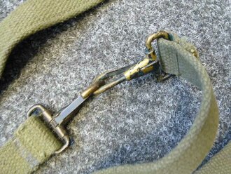 US Army WWII,USMC suspenders, khaki - OD, unissued set