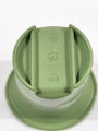 Becher für die Feldflasche der Wehrmacht , Farbe grün,  Hersteller gfc 1940, neuzeitliche REPRODUKTION aus Kunststoff. Sie erhalten 1 ( ein ) Stück