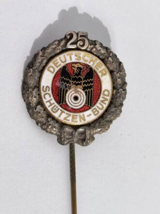 Deuscher Schützenbund " Ehrennadel für 25 jährige Mitgliedschaft,