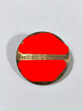 Deutscher Turnverband in der Tschechoslowakei, Mitgliedsabzeichen 1. Form ( Bronze )