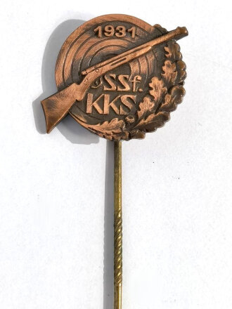 Deutsches Kartell für Jagd und Sportschießen, " Schießauszeichnung in Bronze mit Jahreszahl 1931 "