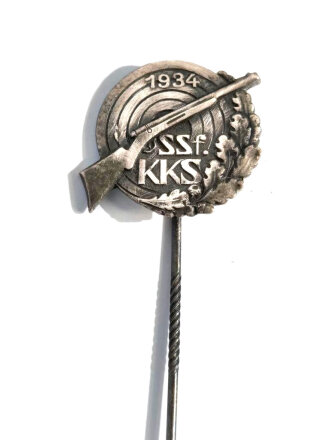 Deutsches Kartell für Jagd und Sportschießen, " Schießauszeichnung in Silber mit Jahreszahl 1934 "