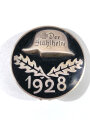Der Stahlhelm, Bund der Frontsoldaten " Diensteintrittsabzeichen mit Jahreszahl 1928 "