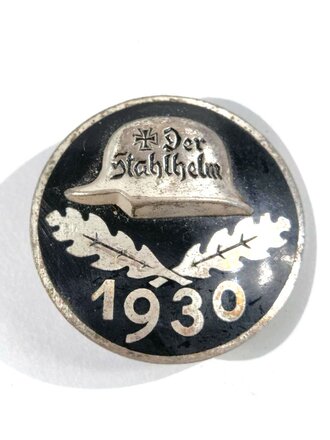 Der Stahlhelm, Bund der Frontsoldaten " Diensteintrittsabzeichen mit Jahreszahl 1930 "