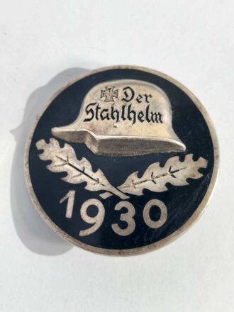 Der Stahlhelm, Bund der Frontsoldaten " Diensteintrittsabzeichen mit Jahreszahl 1930 "