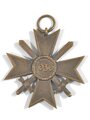 Kriegsverdienstkreuz 2. Klasse 1939 mit Schwertern, Buntmetall