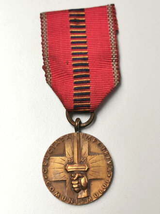 Medaille zur Erinnerung an den Kreuzzug gegen den Kommunismus