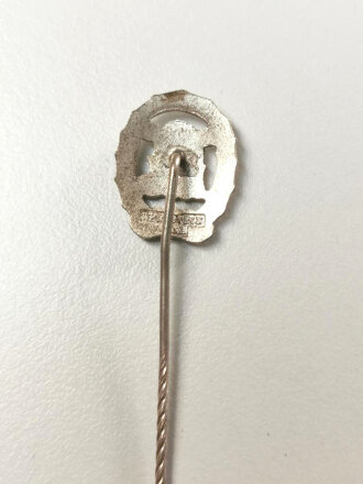 Miniatur Deutsches Reichsportabzeichen DRL in Silber, 16mm