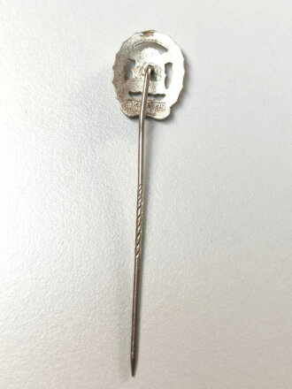 Miniatur Deutsches Reichsportabzeichen DRL in Silber, 16mm