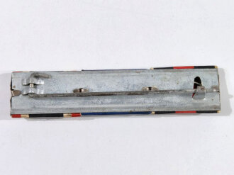 3er Bandspange eines Luftwaffenangehörigen mit Prager Burg Auflage, sehr guter Zustand, Breite 76mm