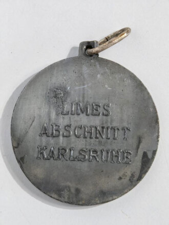 Westwall Medaille"Limes Abschnitt Karlsruhe" Westbau 1938