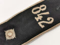 Schulterklappe Streifendienst Hitlerjugend ( HJ ) Bann 842 " Gebiet 13, Hessen- Nassau, Bingen "