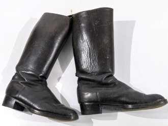 Paar Stiefel für weibliches Personal der Wehrmacht ( Helferinnen und RAD w. ) Getragenes Paar in gutem Zustand, Sohlenlänge 25,5cm